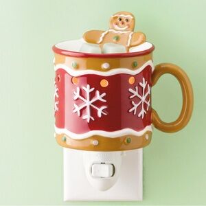 Scentsy  gingerbread man mug warmer